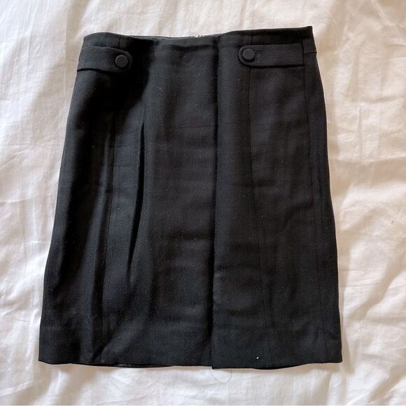 J. Crew Wool Suiting Pencil Skirt Size Small - Picture 1 of 4